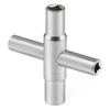 1/4 Inch 9/32 Inch 5/16 Inch 11/32 Inch Faucet Wrench Square Keys Plumber Bathroom Wrench ForHose Bib Spigots Valves