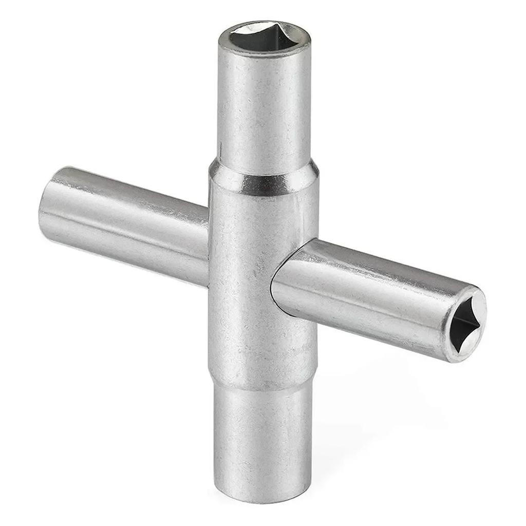 1/4 Inch 9/32 Inch 5/16 Inch 11/32 Inch Faucet Wrench Square Keys Plumber Bathroom Wrench ForHose Bib Spigots Valves