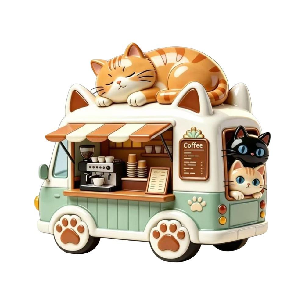Cute Cat Theme Cat Fridge Magnet 3D Relief Decorative Fridge Magnet  Kitchen Decor