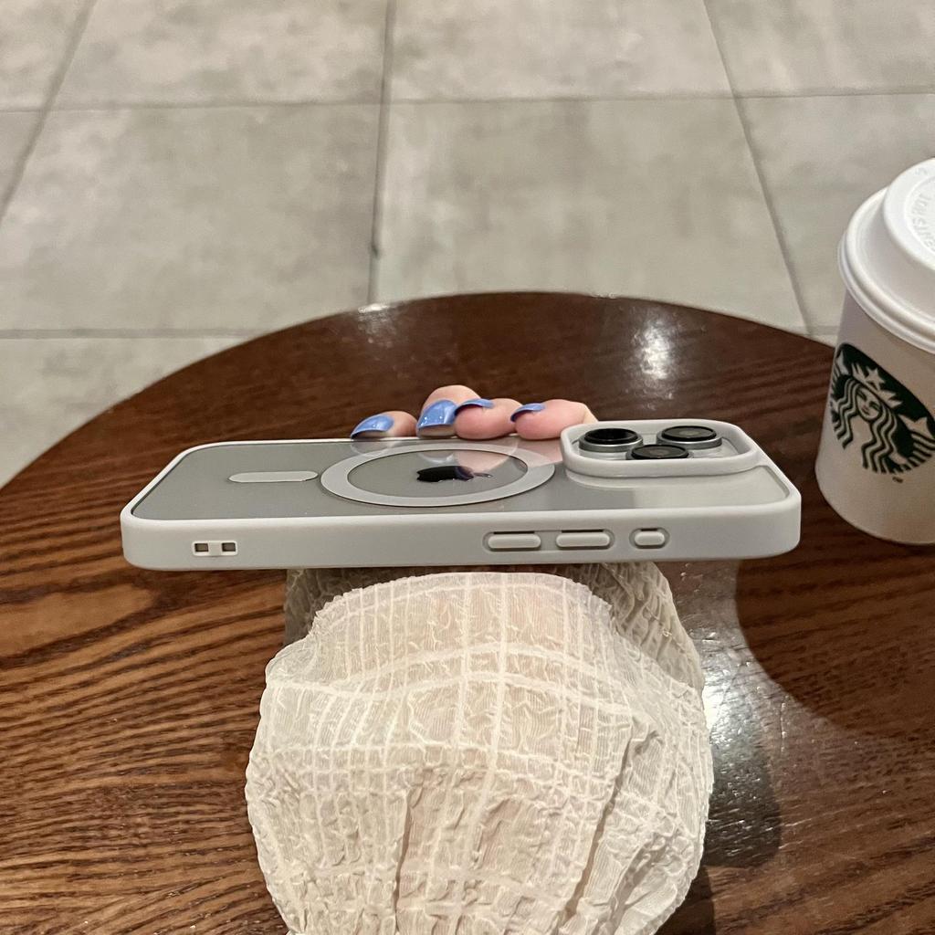 Luxury Shockproof Magsafe Wireless Charge Case for iPhone 16 15 14 Plus 13 12 Mini 11 Pro XR XS Max Clear Magnetic Bumper Cover