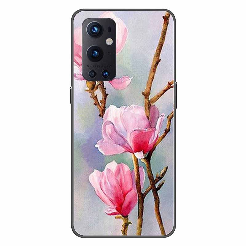 For OnePlus 9 Pro Case Shockproof Soft silicone TPU Back Cover For One Plus 9 Pro Phone Cases for OnePlus 9RT 5G 9R Cute Case
