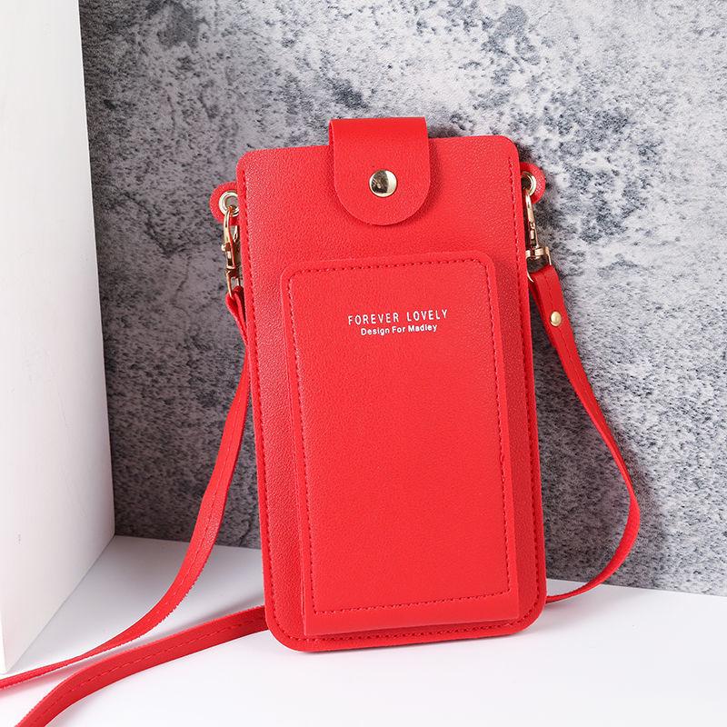 Women's Multifunctional Touchscreen Crossbody Phone Bag & Coin Purse