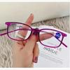 Square Full Frame Reading Glasses For Women Vintage Ultra Light Thin Legs Presbyopia Eyewear Men Hyperopia +1.0+1.5+2.0+2.5+3.0