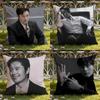 Musife L-Lee B-Byung Hun Cushion Cover Home & Car Dual-Scene Pillow Cover: Reversible for Premium Comfort