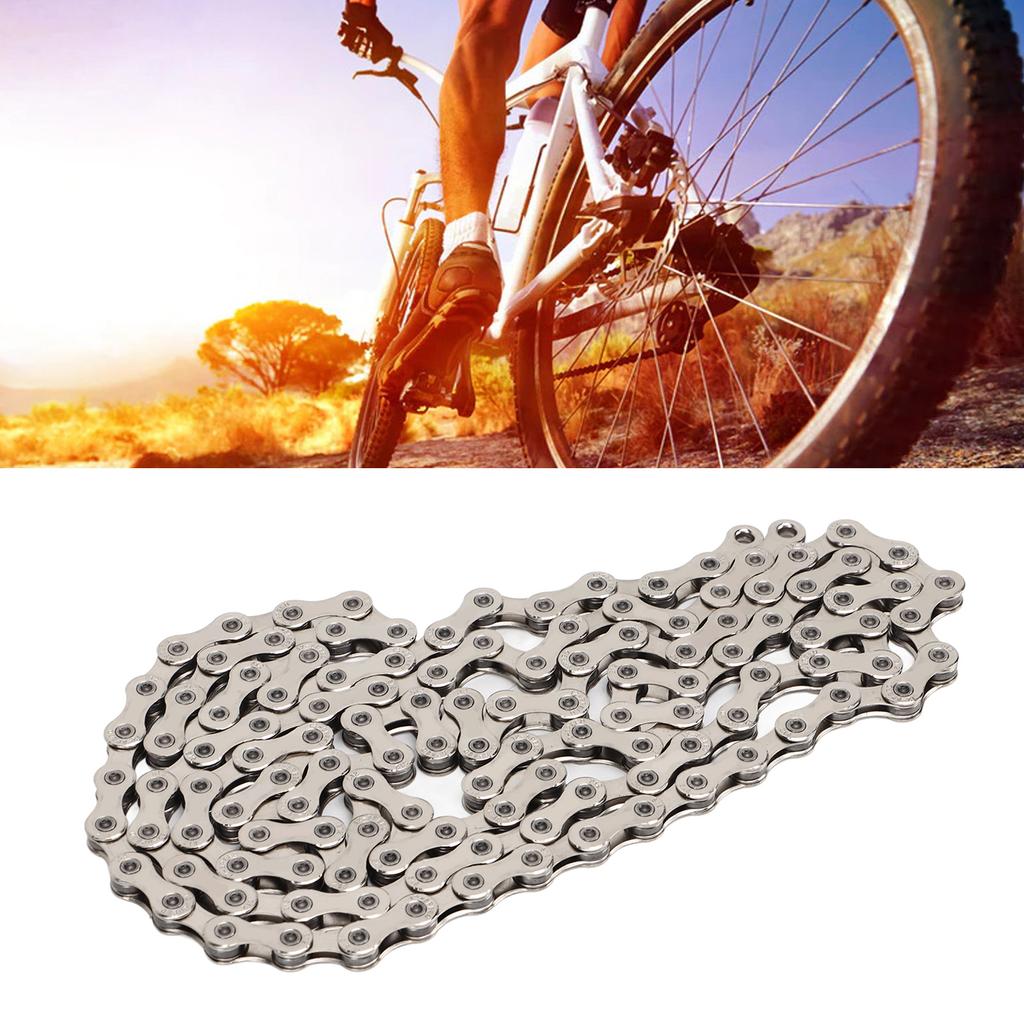 Mountain Bike Chain 12 Speed Hollow Chain Road Cycling Replacement Chain SX12 Silver