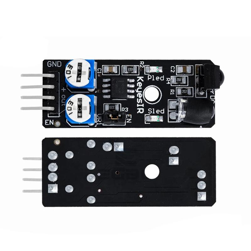 KY-032 4-Wire Infrared Obstacle Avoidance Sensor 2-40cm Adjustable TTL EN Control for Arduino Robot Smart Car