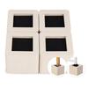 4Pcs/Set Ceramic Simulated Plastic Home Furniture Leg Risers for Table Desk Bed Sofa Wardrobe