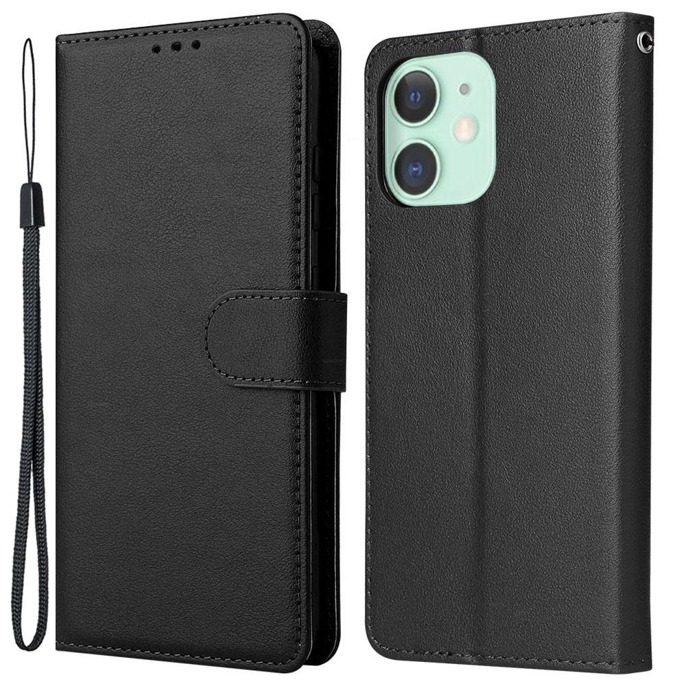For iPhone 11 Case PU Leather+Shockproof TPU Wallet Phone Cover