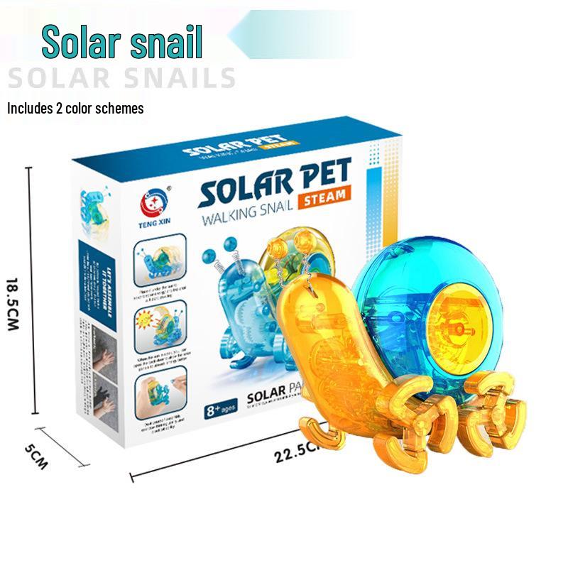 

Научный набор для сборки автомобиля и улитки на солнечной энергии для детей