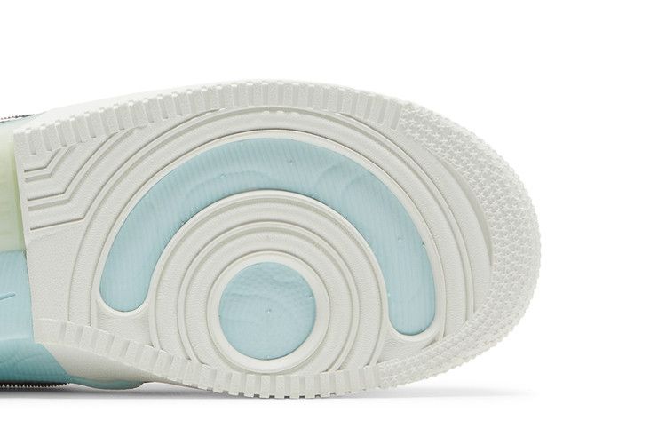 Men's Sneakers Nike Air Force 1 React Mid Black Sail Ghost Green Sail/Ghost Green/Glacier Blue/Black