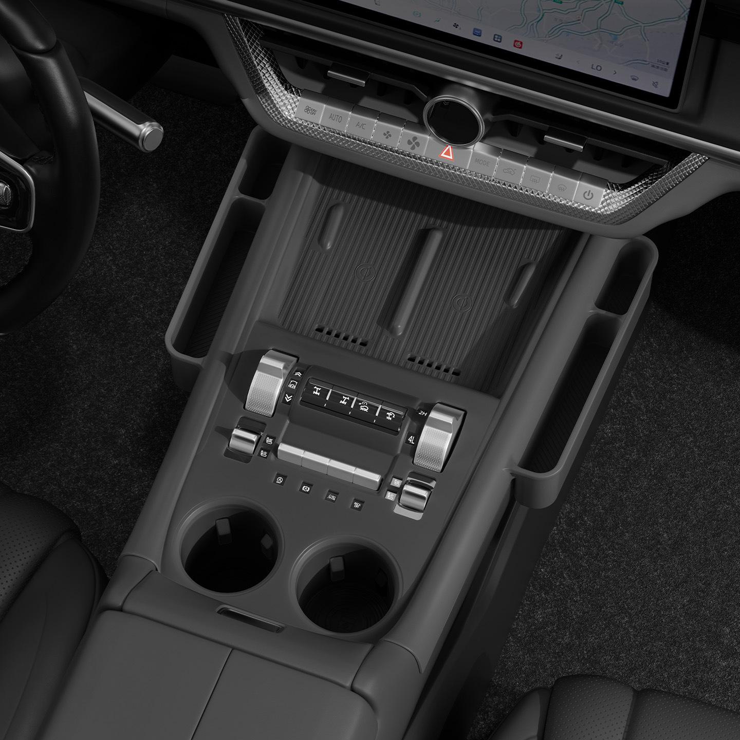 

Center Console Silicone Pad with Wireless Charging for 26 Tank 500 Hi4-TZ Models
