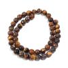 1 Strand 4 6 8 10 12 14mm Natural Yellow Tiger Eye Stone Beads Smooth Round Loose Beads For Jewelry Making DIY Necklace Bracelet