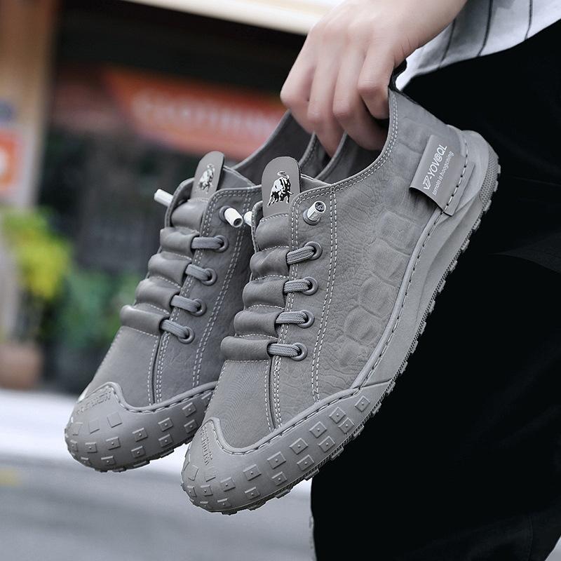 2025 Summer New Men's Canvas Slip-On Work Shoes Waterproof Non-Slip Chef Professional Breathable Beijing Cloth Casual Sneakers