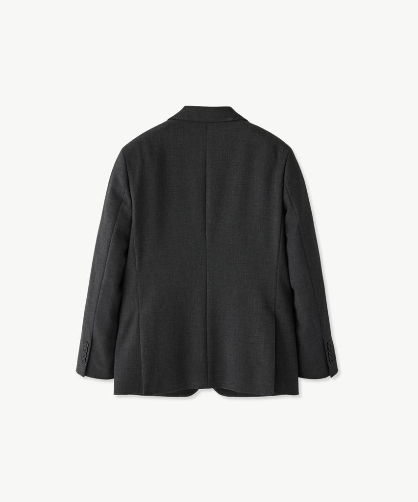 Stco [All Seasons] Four-Way Stretch Essential Setup Blazer_Charcoal Gray (Relaxed Fit)_Sejxz72Nsc
