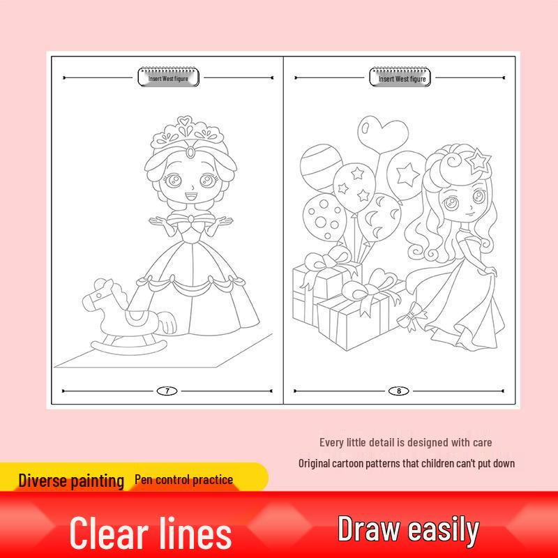 Children's Drawing & Tracing Book: Sketch, Trace, and Color for Kindergarten & Primary Students