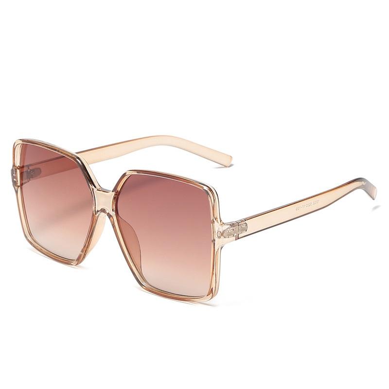 

Модные солнцезащитные очки в большой оправе для мужчин и женщин, винтажные дизайнерские квадратные очки, уличные аксессуары, антибликовые солнцезащитные очки UV400