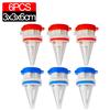 6/2pcs Milk Sealing Lid Extended Box Drinks Diverter Anti-Spray Milk Nozzle Deflector Extension Mouth Spouts Kitchen Gadget Sets