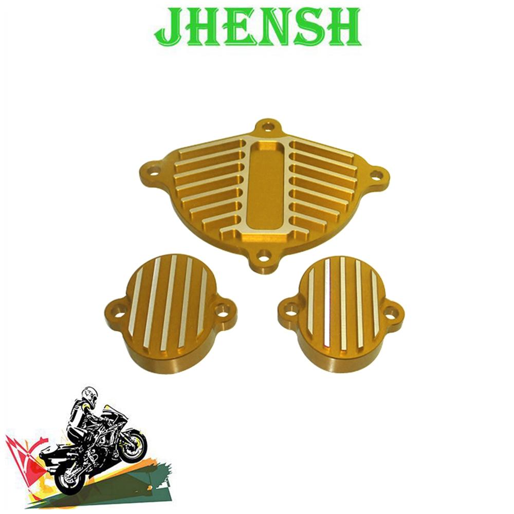 JHENSH YX 160cc 1P60FMK Engine Cam Cover Valve Cap Dress Up Kit & Engine Head Tappet Cover Gasket Seals For Pit Dirt Bike