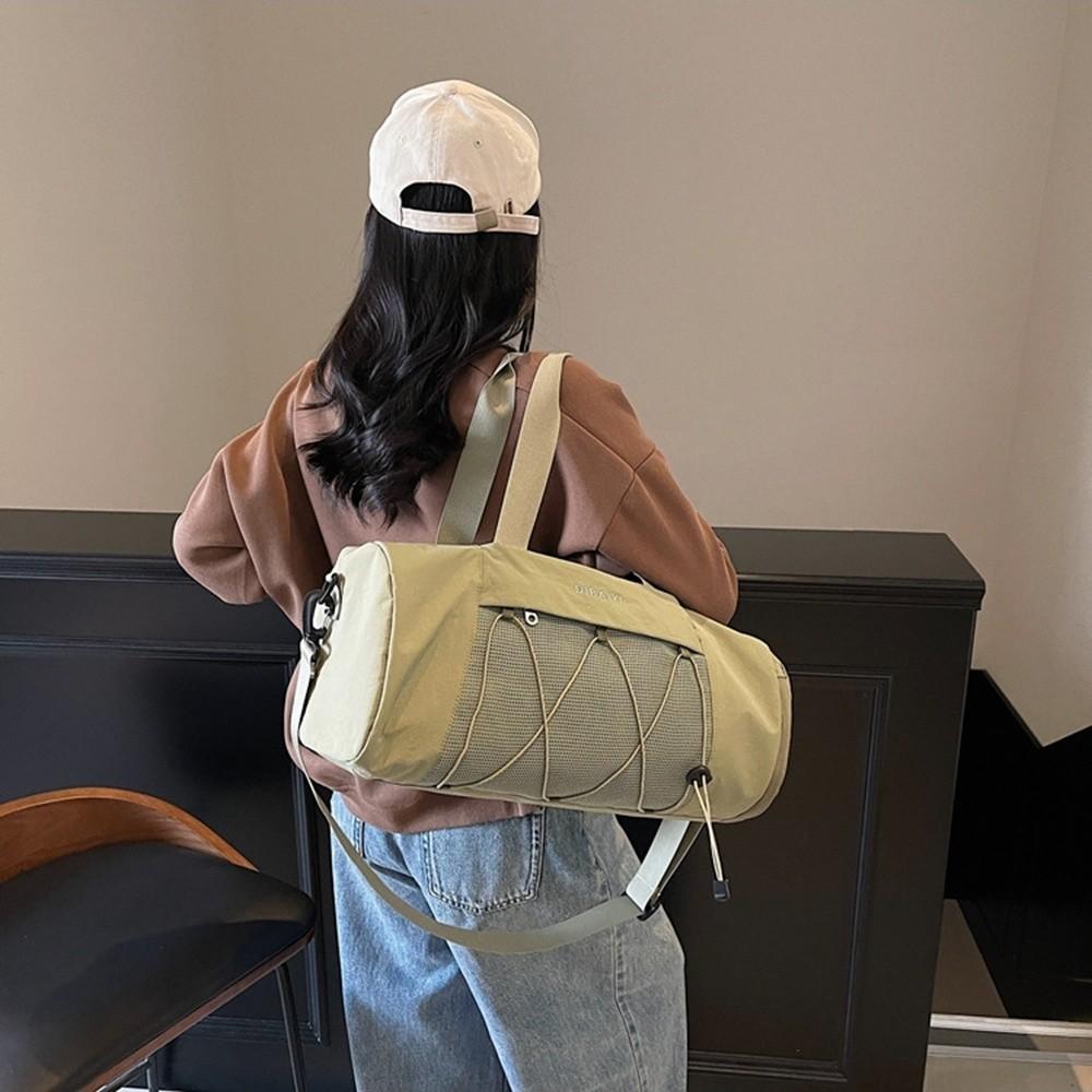 Waterproof Sports Fitness Handbag Korean Style Duffel Bag Travel Luggage Bag  Short-distance Travel