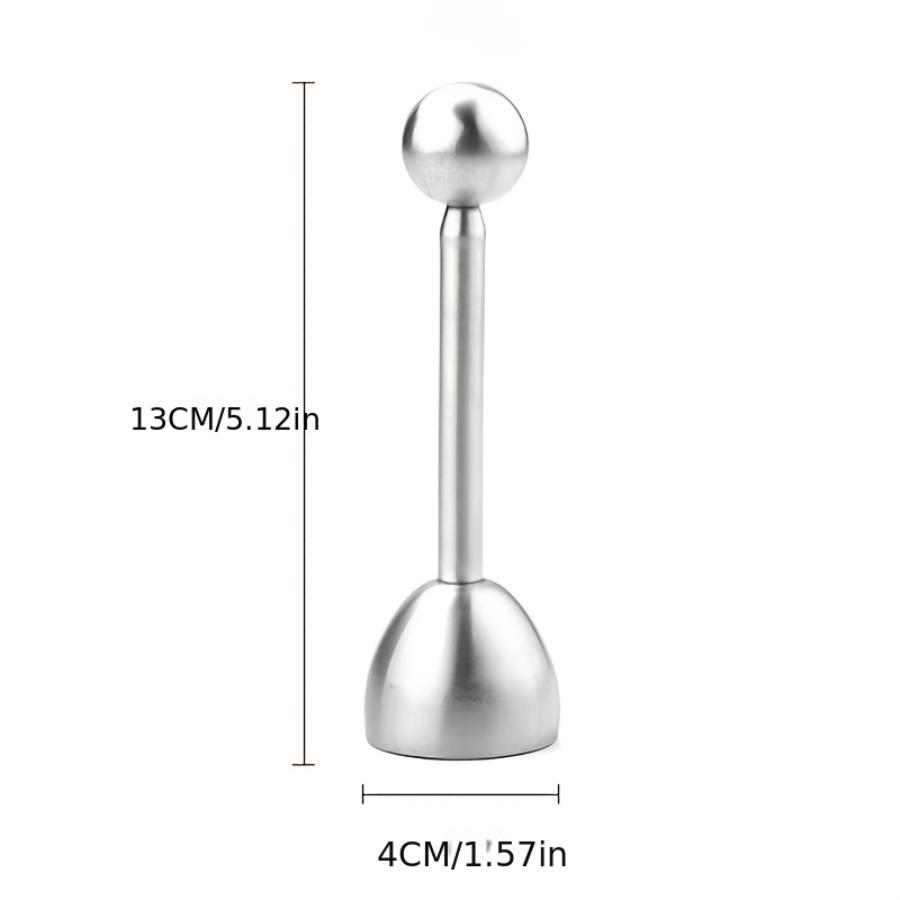 Stainless Steel Elastic Egg Cracker, Manual Egg Shell Opener