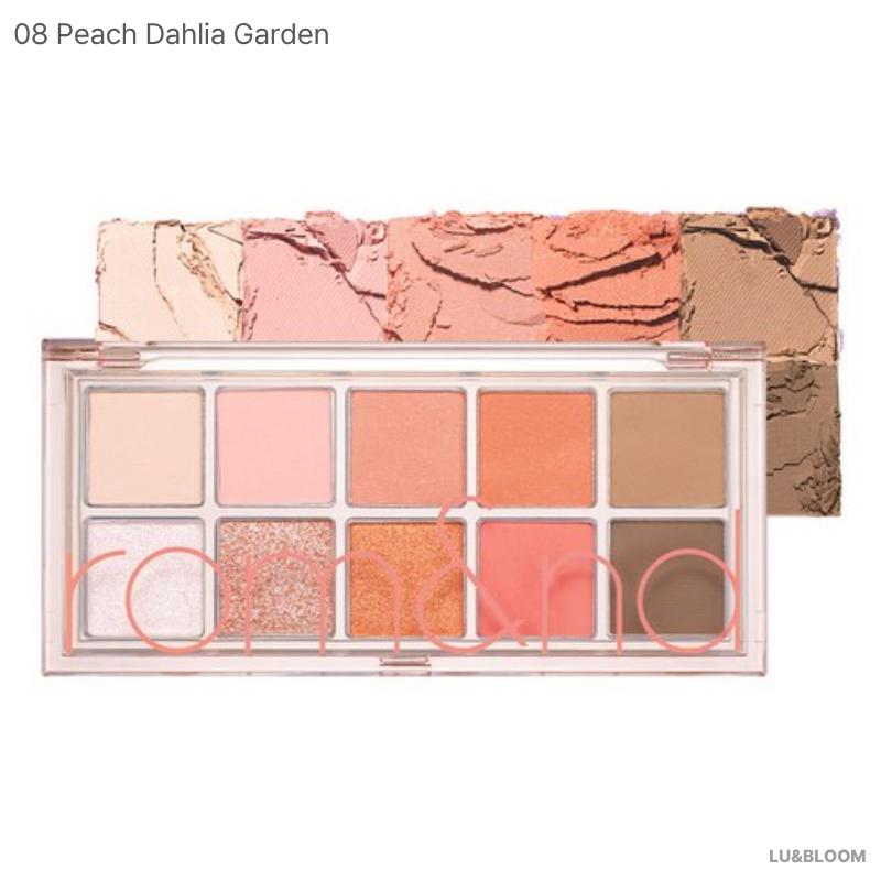 

rom&nd Палетка Better Than 8.3г (+Безкоштовний подарунок) 08 Peach Dahlia Garden