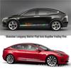 X-320 Streep Decal voor Taillelijn voor Tesla Model S 3 X Y Autodeur Zijskirt