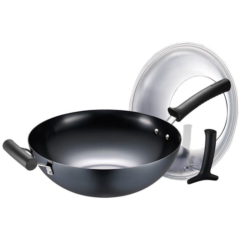 SUPOR FC32H7 True Rust-Resistant Cast Iron Wok