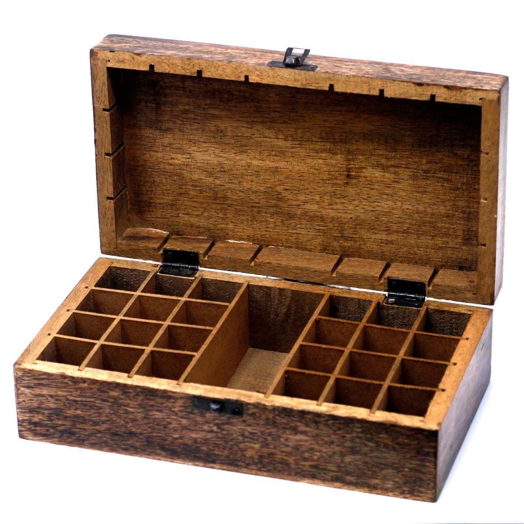 Essential Oil Storage Box, Holds 25 10ml Bottles