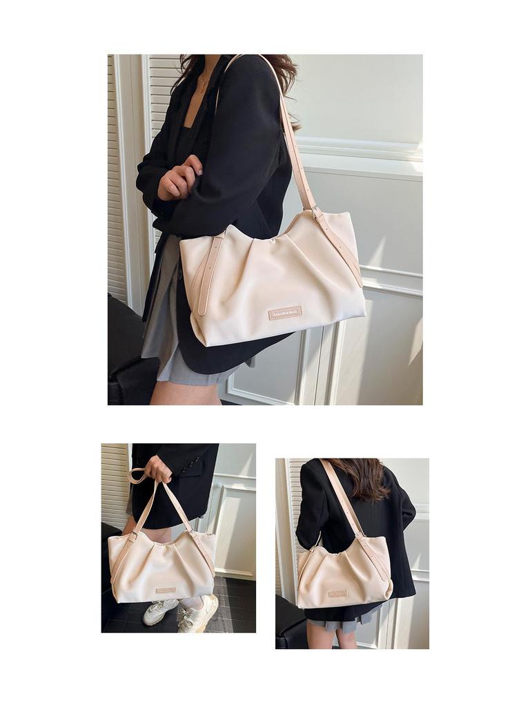 2025 Four Seasons Fashionable Versatile Tote: Simple, Casual, Niche Shoulder & Underarm Bag