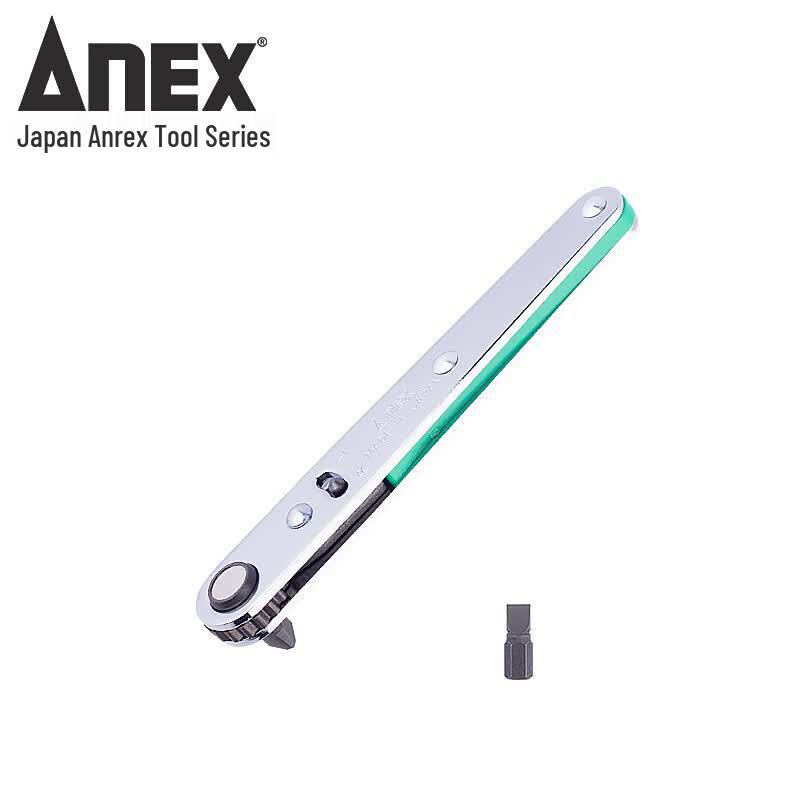 ANEX Ultra-Short Ratchet Screwdriver & Wrench Set