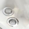 1PCS Kitchen Sink Filter Stainless Steel Mesh Sink Strainer Filter Bathroom Sink Strainer Drain Hole Filter Trap Waste Screen