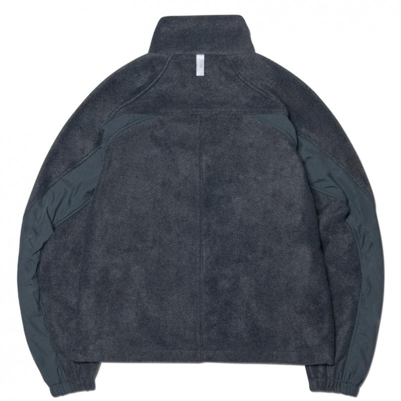 Nomanual T.s Fleece Jacket   Charcoal