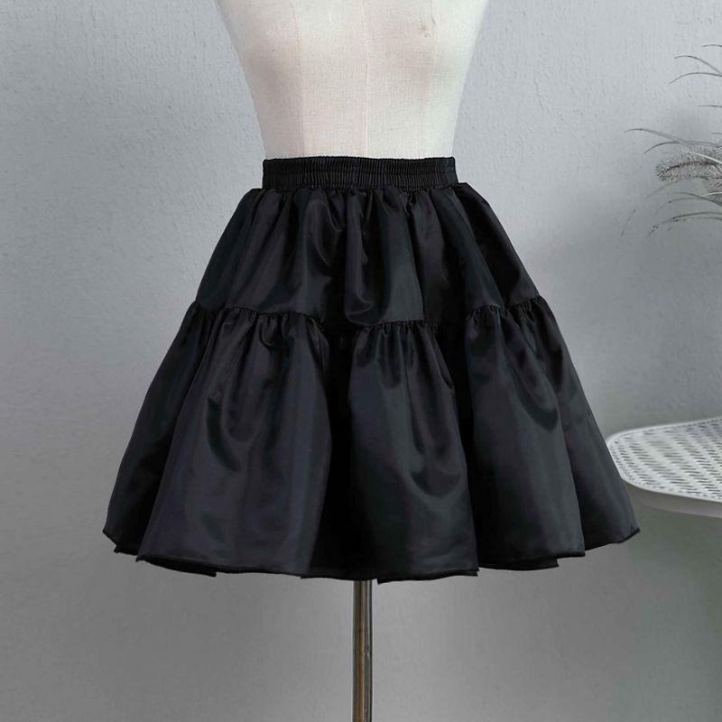 Lolita Adjustable Puffy Crystal Yarn Petticoat Underskirt