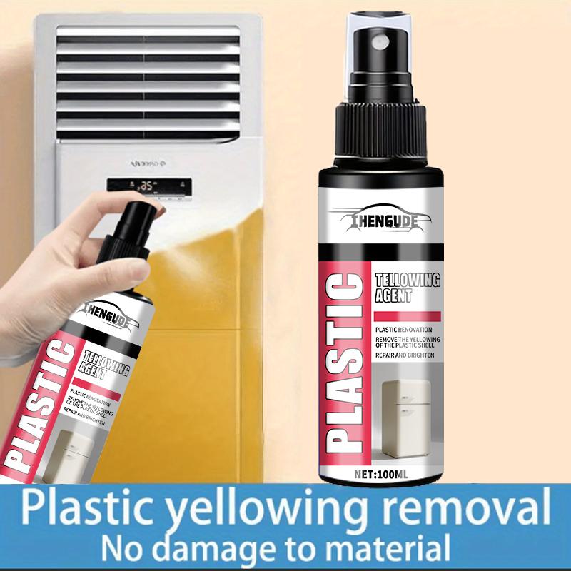 Kunststoff-Erfrischungsspray, Sofortige Aufhellung und Fleckenentfernung, Innenraumreiniger für Autos, Klimaanlagen-Enteiser, Bildschirmreinigungslösung
