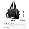 Boston Tote Shoulder Large Shoulder Crossbody Hand for Travel [LEOLEO] Bag, Canvas, Bag, Bag, Capacity, Multi-functional, Bag, Bag, Bag, Stylish, A4,