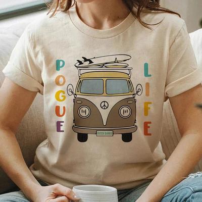 Outer Banks 3 T Shirt Women Funny Aesthetic Graphic Pogue Life Tshirt Unisex OBX North Carolina Vintage Casual Cotton Tee Shirt