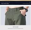 Men's Multi-Pocket Cargo Pants - Loose Fit, Straight Leg, Wear-Resistant, Ideal for Outdoor Sports and Work.