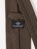 [BEAMS HART] Washable Gun Club Check Necktie for Men, Brown, Free Size, 414417549940388
