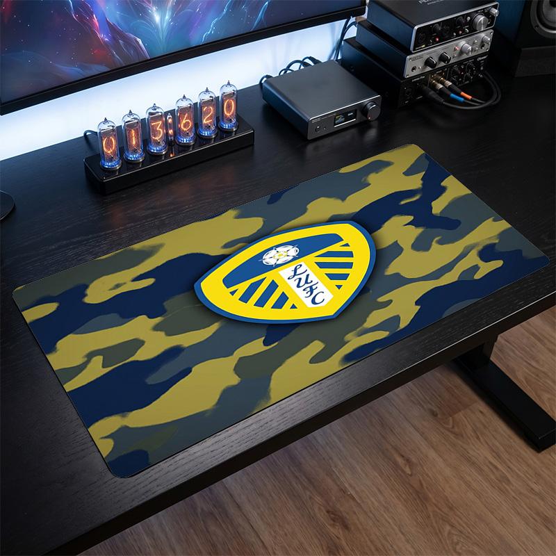 Tappetino Mouse Grande Stampa Leeds United Football, Tappetino Esteso Antiscivolo per Scrivania da Gioco per Ufficio Casa