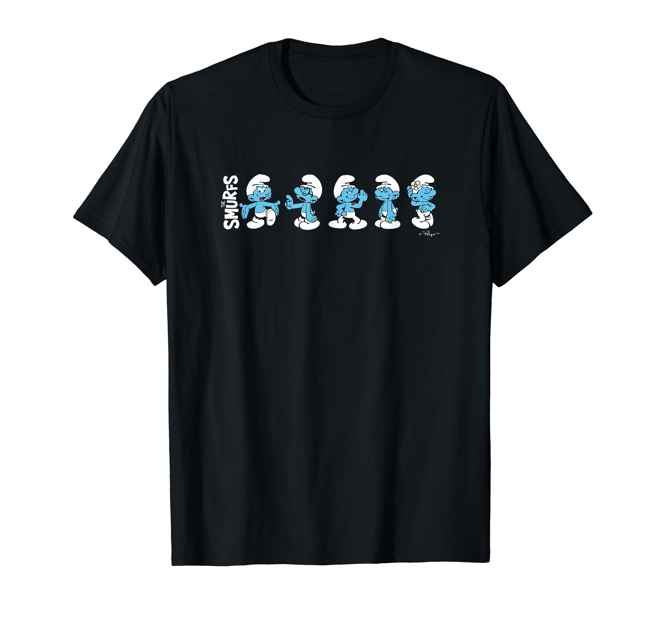 

Smurfs Character Action Montage T-Shirt