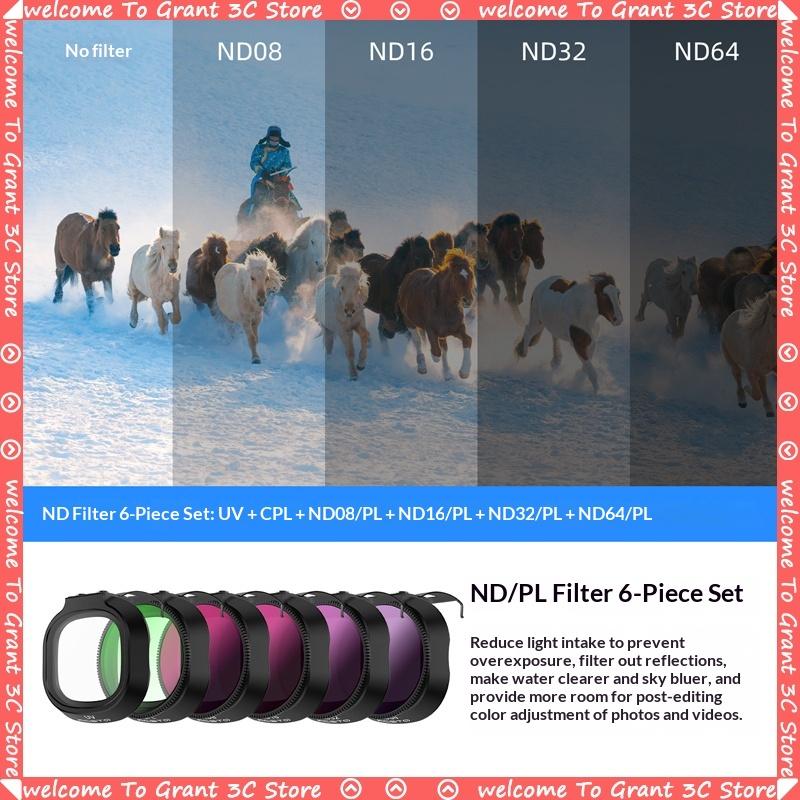 GRT For DJI NEO 2 Drone Lens Filter UV Protection Black Mist ND8/16/32/64 Dimming CPL STAR NIGHT For Neo2 Filters Accessories