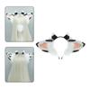 Plush Ears Hair Hoop Halloween Cow Ears Headband Furry Cartoon Animal Hairband Anime Fancy Dress Cosplay Headdress