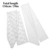 Sweet Lace Belt For Women To Match Skirts And Jeans, White Silk Belt, Long Silk Scarf, Suitable For Daily Wear