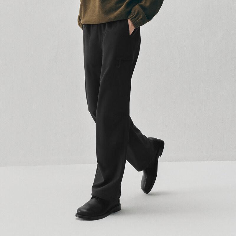 Semir Men's Winter Fleece-Lined Straight-Leg Cargo Pants