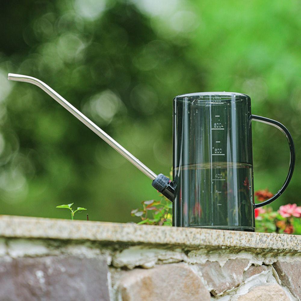 1ks velkokapacitní konev 1l/1,5l zahradnická zalévací láhev Domácí kancelář Venkovní zahrada Trávník