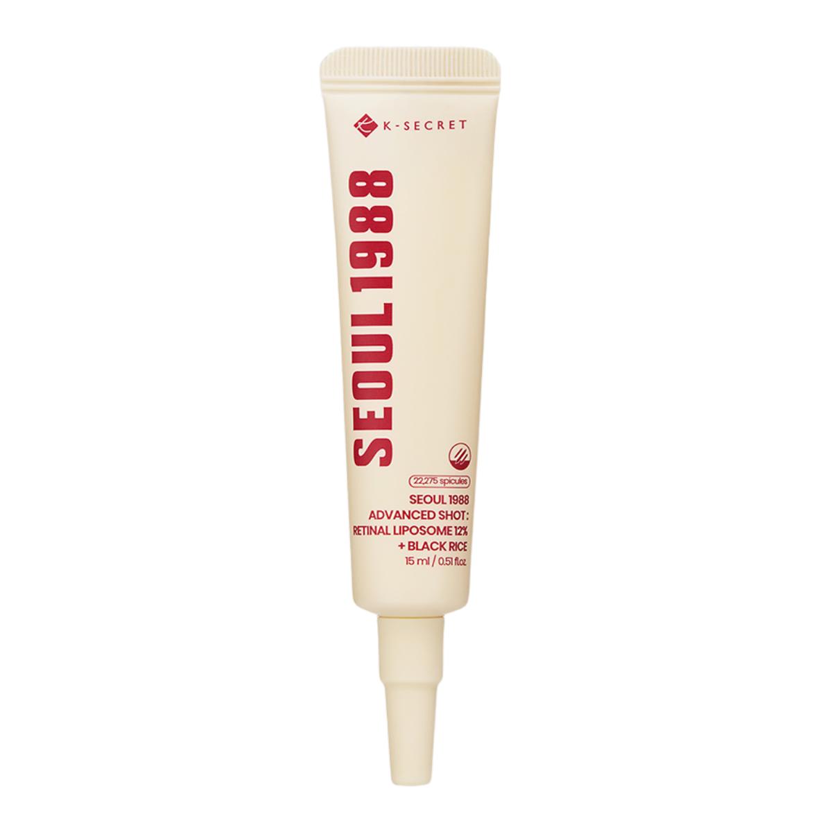 K-SECRET Seoul 1988 Advanced Retinal Shot, Skin Smoothing & Firming Care, 15ml