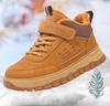 Boys' Fleece-Lined Waterproof Non-Slip Winter Sports Shoes for Mid-to-Big Kids 2025