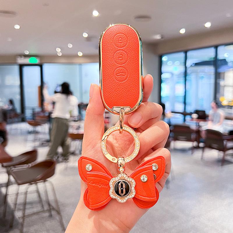 Applicable To Q Jie Key Set Huawei AITO Q Jie M7 M5 Bag M9 Car High-end M8 Shell Buckle for Men and Women