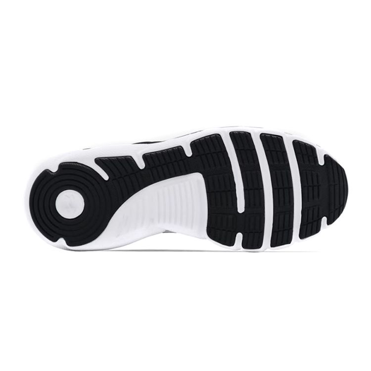 Under Armour Assert 9 GS Black White Kids Sneakers 3024633-001