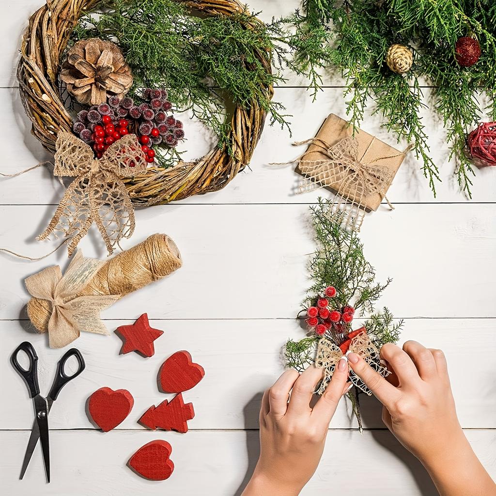 4 Rolls Natural Hemp Rope Lace Net |Decorative Woven Ribbon for DIY Crafts, Wedding Decor, Home Decor |  Parties, Gift Wrapping